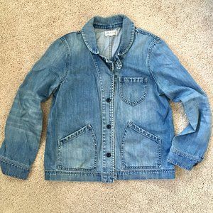 Madewell Women's Denim Work Jacket, size L